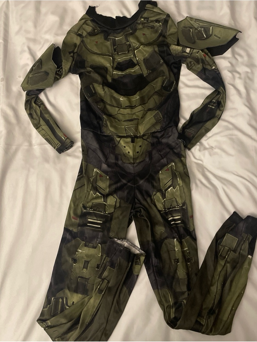 HALO Master Chief Child Costume Jumpsuit Medium 7-8